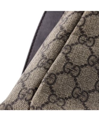 Medium Zip Top Messenger Bag GG Coated Canvas