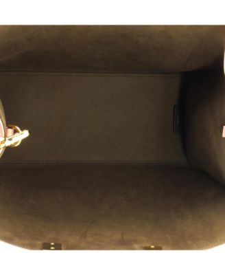 Medium Sunshine Shopper Tote Zucca Embossed Leather