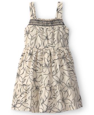 Girls' 2T-5T Floral Sleeveless Dress
