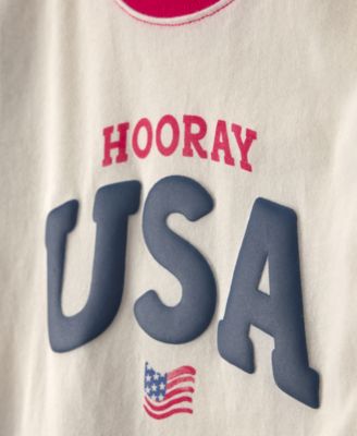 Boys' 2T-5T USA Top and Shorts, 2-Piece Set