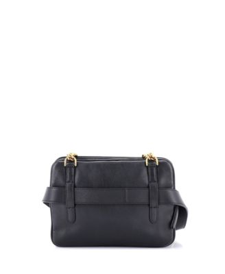 Upside Down Bag Zucca Embossed Leather