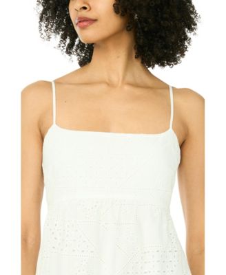 Women's Sleeveless Square Neck Maxi Dress