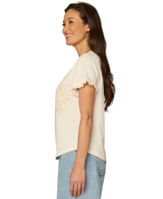 Women's Cotton Crewneck Top