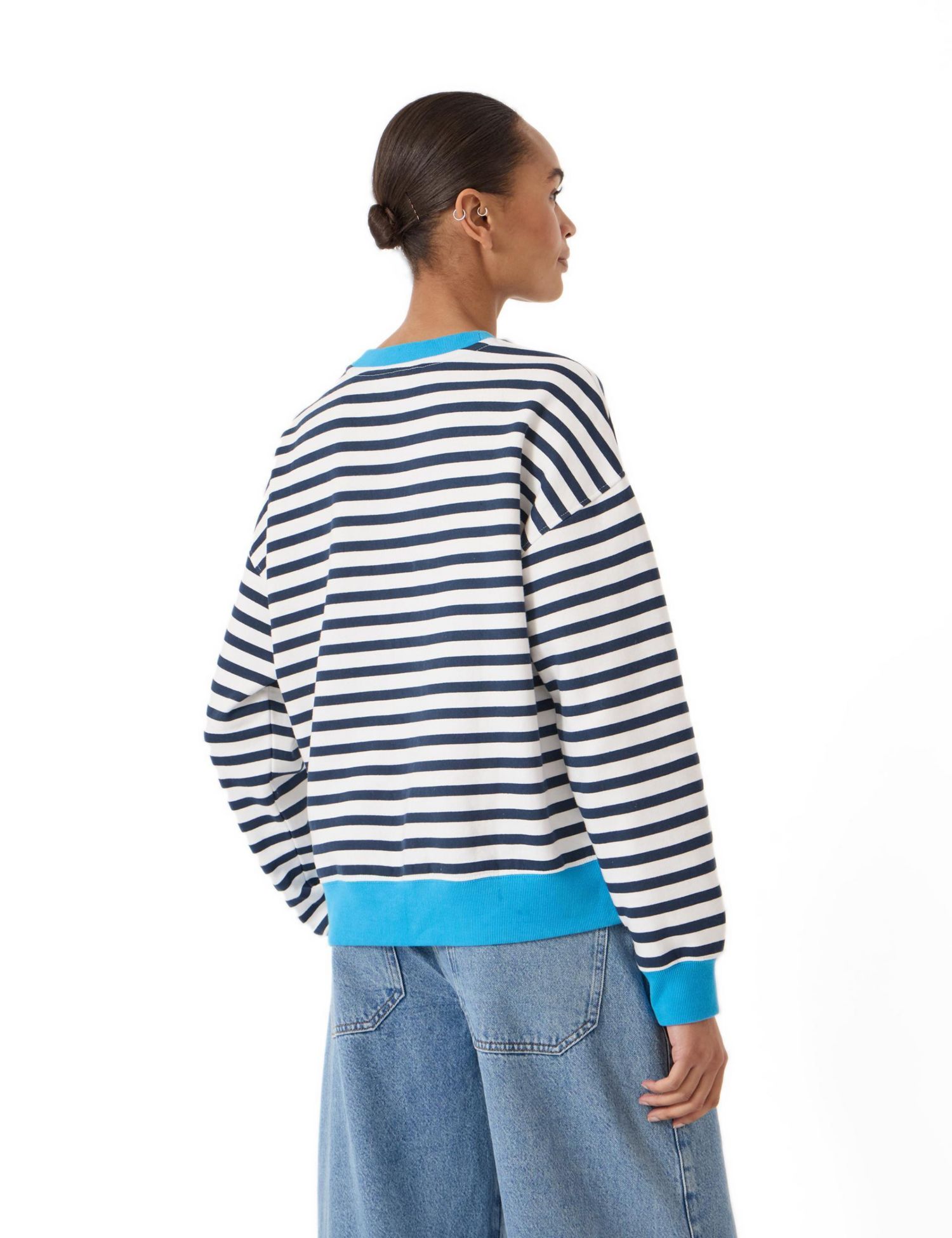 Women's Luca Stripe Heavyweight Sweatshirt