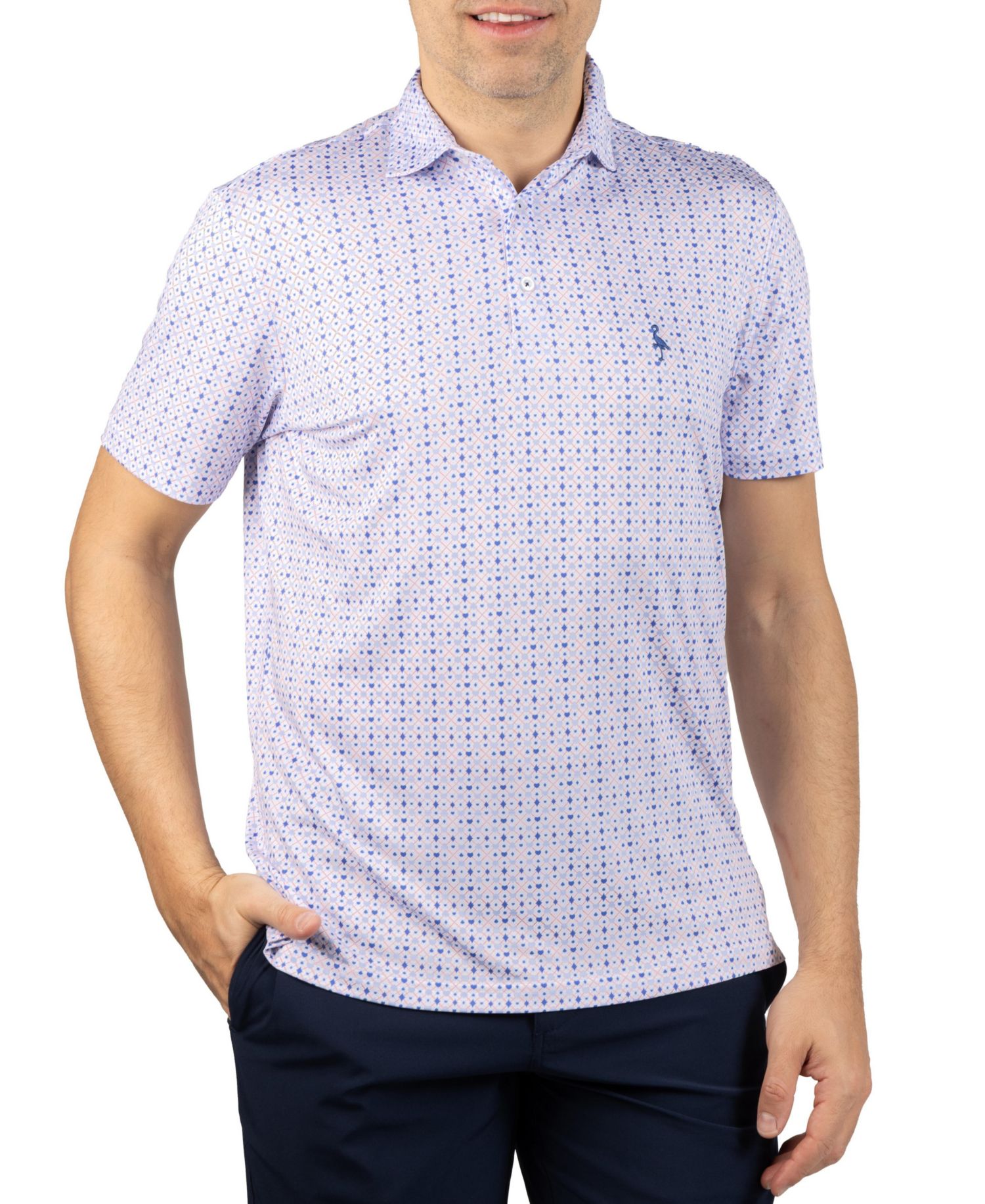 Men's Dealers Choice Printed Performance Polo Shirt