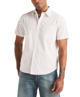 Men's Short-Sleeve Stripe Shirt