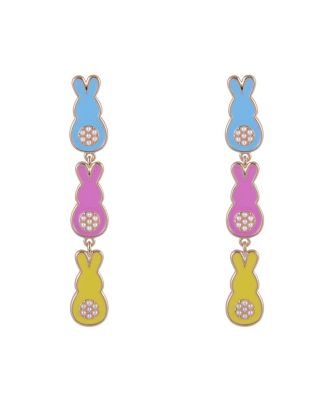 Linear Easter Bunny Earrings