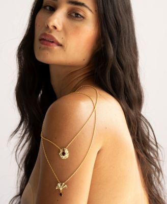 Clara Necklace 18K Gold over brass