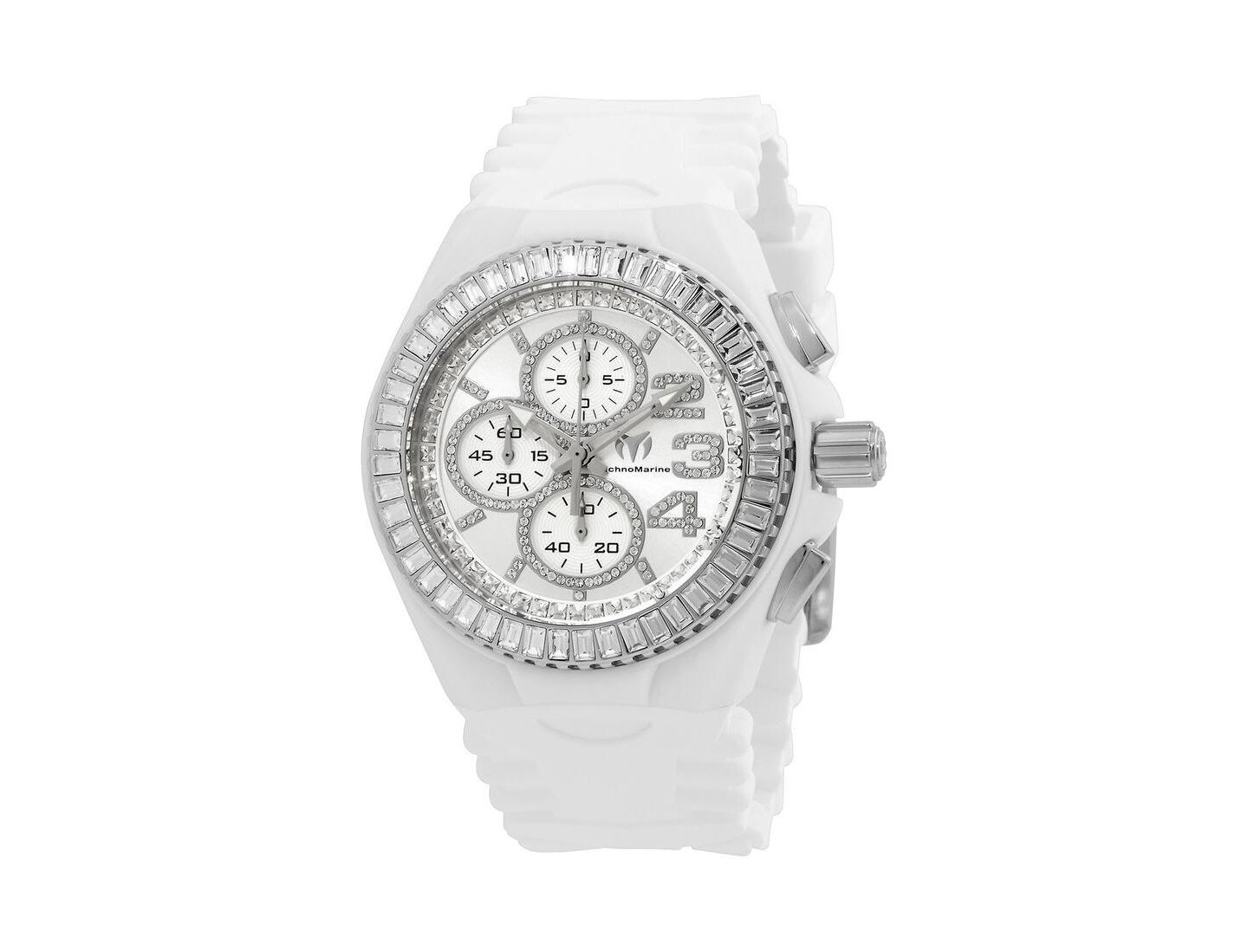 Мужские часы TechnoMarine TM-121181 Cruise Quartz Chronograph Dial, цвет: Белый — фото 1