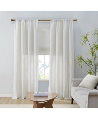 Linen Blend Total Blackout Flat Fold Cordless Roman Shade
