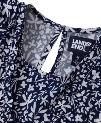 Girls Breezy V-Neck Ruffle Top