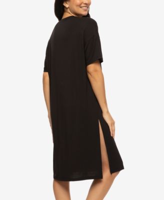 Women's Lena Modal Linen Oversized Sleepshirt Style 890226