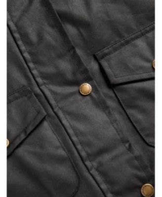 Women's British Waxed Cotton Belted Jacket