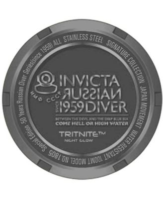 Men's 1805 Diver Quartz Chronograph Dial Watch