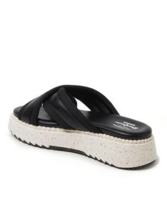 Women's Daisy Cross Strap Platform Sandal