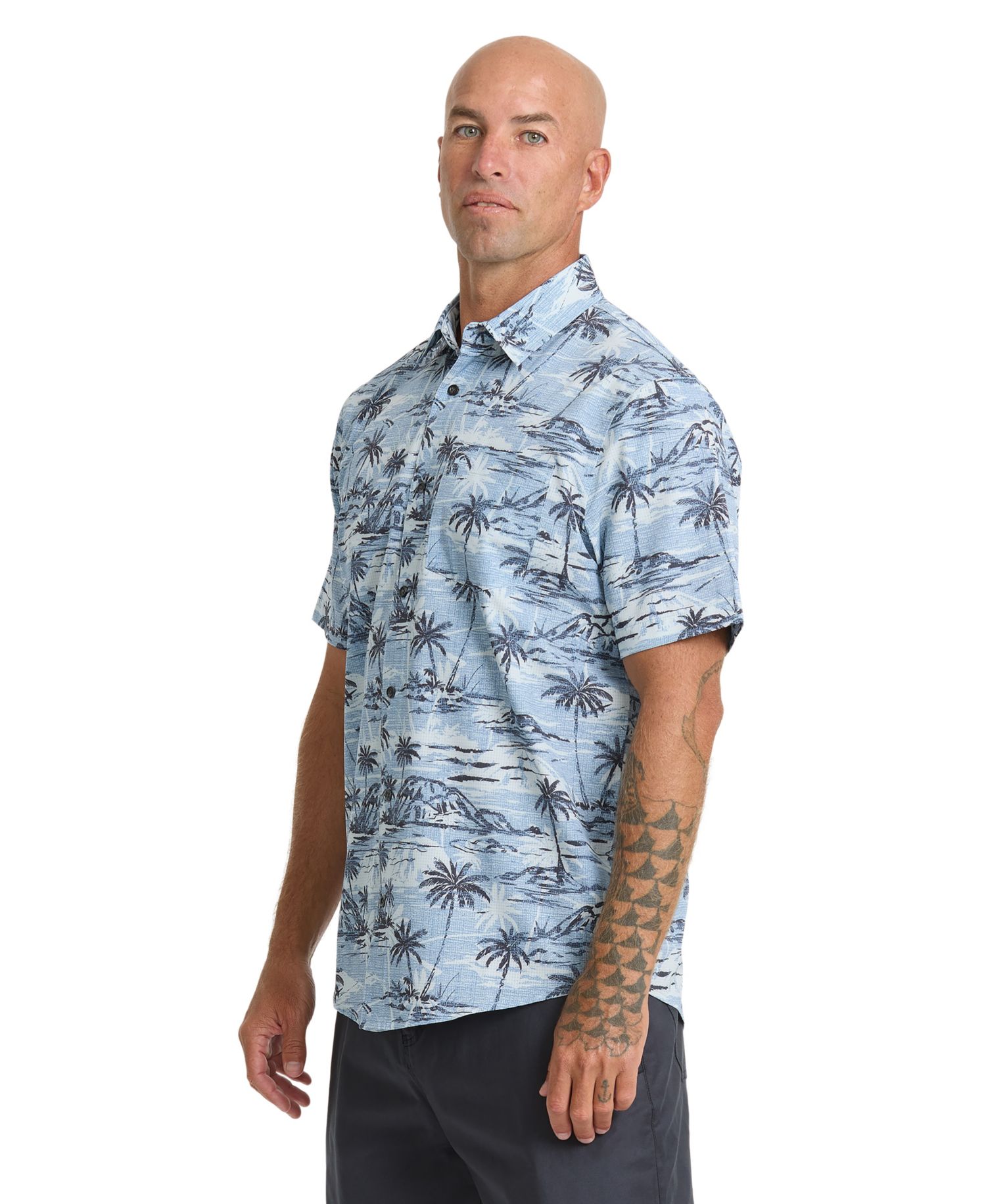 Quiksilver Men's Retreat Tech Woven Collared Shirt
