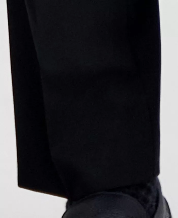 Men's Slim-Fit Stretch Solid Suit Pants - thumbnail 4
