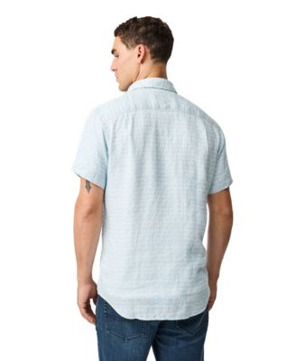 Men's Glenene Short Sleeve Sport Fit Linen Shirt