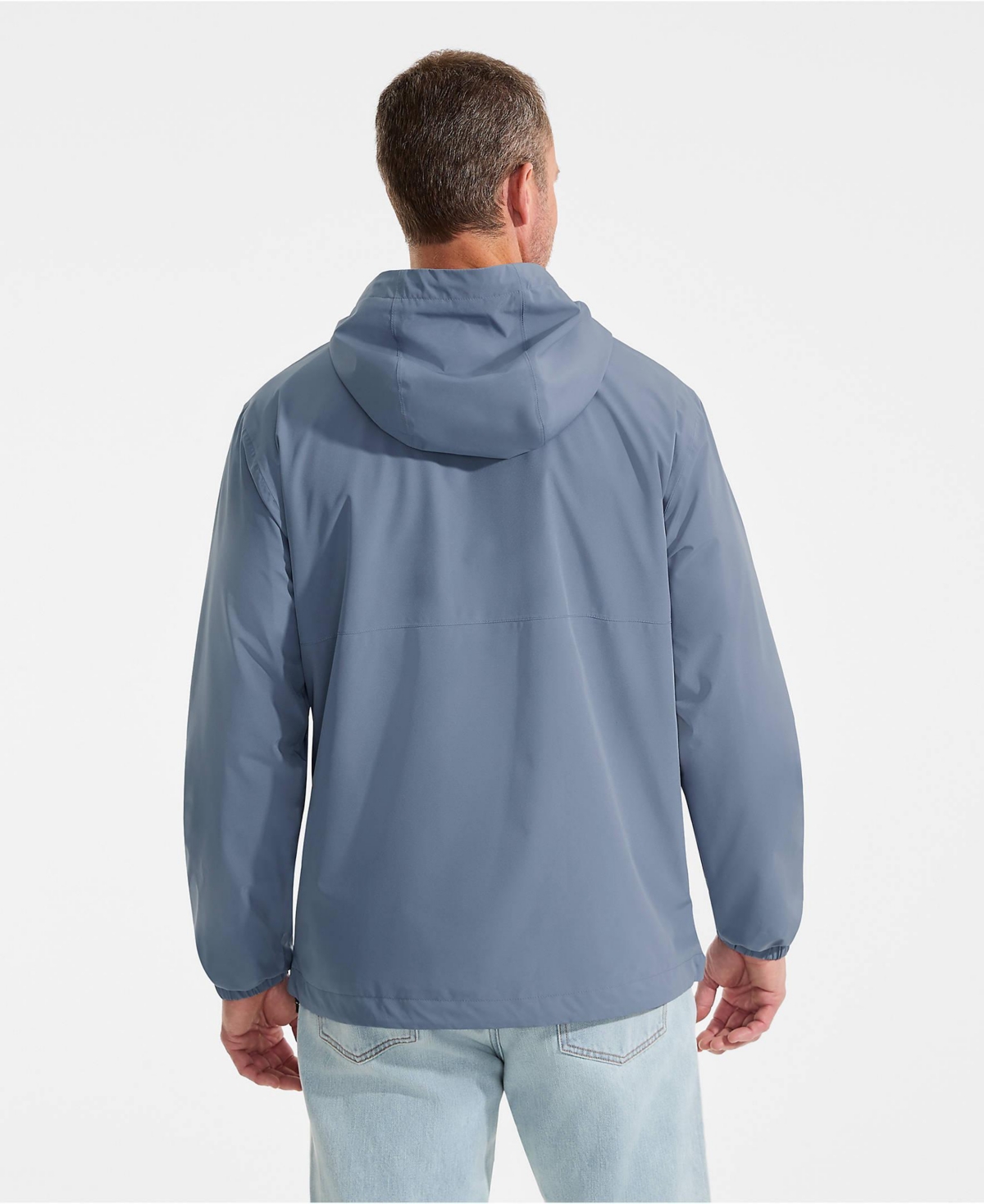 Lands' End Men's Squall Waterproof Packable Rain Jacket