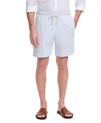 Men's 7" Seersucker Pull On Deck Short