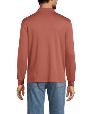 Men's Long Sleeve Cotton Supima Polo Shirt