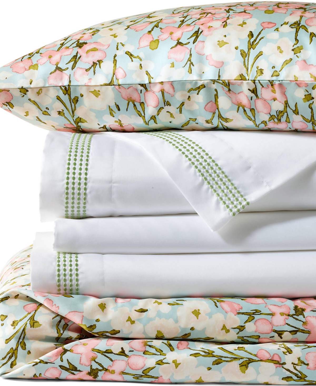 Lands' End 700 Thread Count Luxe Sateen Egyptian Cotton No Iron Duvet Bed Cover