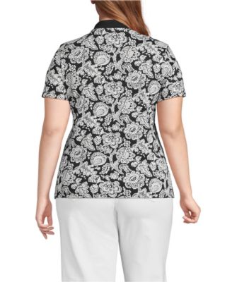 Plus Size Supima Cotton Polo Shirt