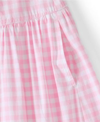 Women's Poplin Drop Waist Midi Skirt - Set Bottom