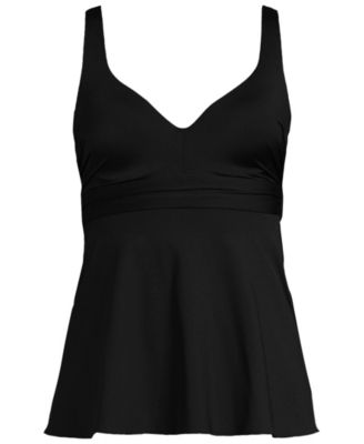 Women's Sweetheart Belted Flutter Tankini
