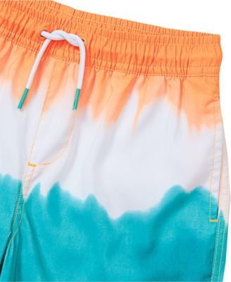 Big Boys Husky Chlorine Resistant 5" Swim Trunks with Mesh Liner