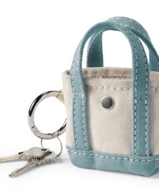 Micro Canvas Tote Charm