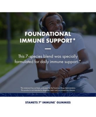 Mushrooms, Stamets 7 Gummies, Strawberry, 90 count