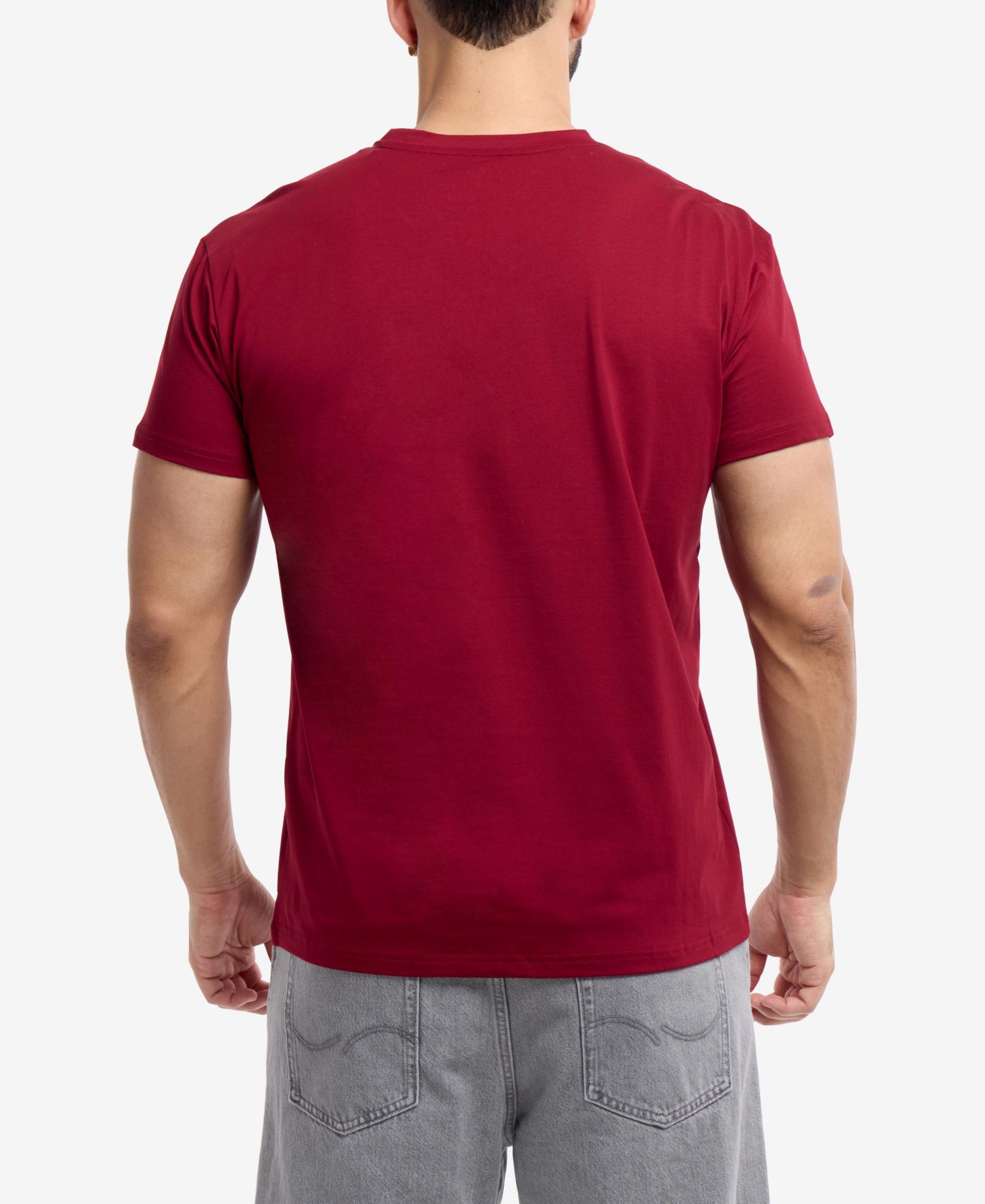 Big & Tall Basic Henley Neck Short Sleeve T-Shirt