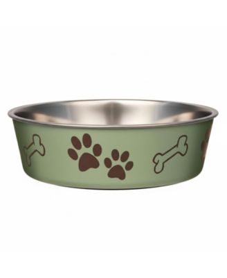 Stainless Steel Dog Cat Bowl Spill Proof Durable Dishwasher Safe Travel Feeder