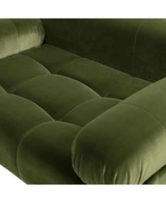 Zeus and Ruta Modern Upholstered Marcel Pet Bed For Small To Medium Dogs and Cats