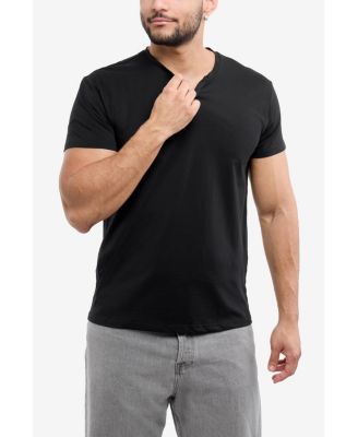 XRAY Men's Basic V-Notch Neck Short Sleeve T-Shirt