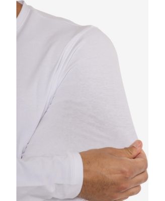 X RAY Big & Tall Long Sleeve Henley T-Shirt