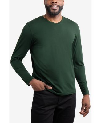 X RAY Men's XRAY Long Sleeve V-Neck T-Shirt