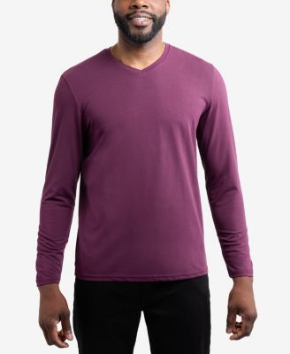 X RAY Men's XRAY Long Sleeve V-Neck T-Shirt