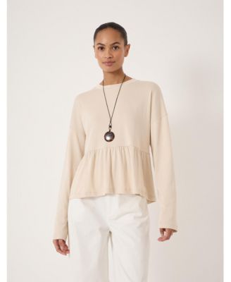 Women's Sana Peplum Jersey Top