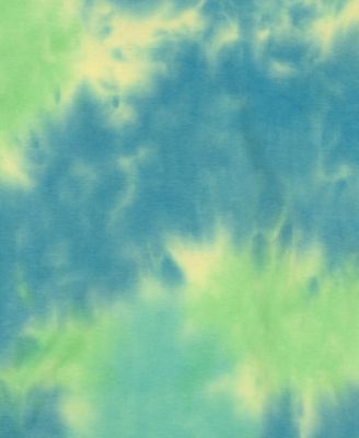 Men's Matching Family Two Piece Cotton Long Sleeve Tie Dye Pajamas