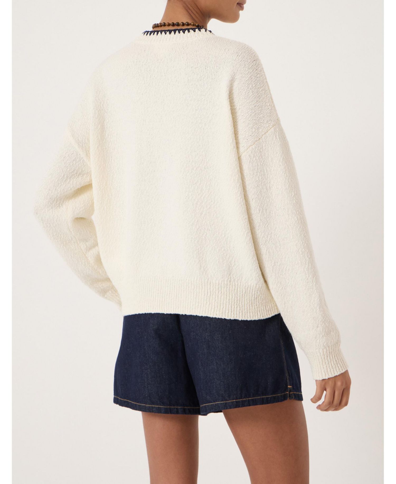 Women's Hallie Crew Neck Lobster Graphic Sweater