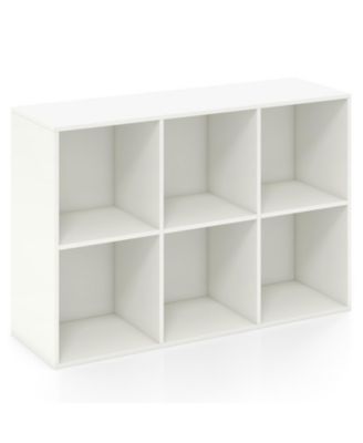 6-Cube Freestanding Bookcase with Anti-Tipping Kits