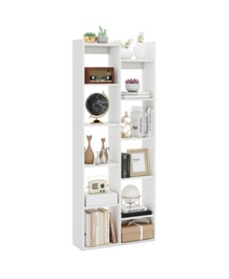 11-Tier Modern Book Organizer Bookcase with Safety Kits