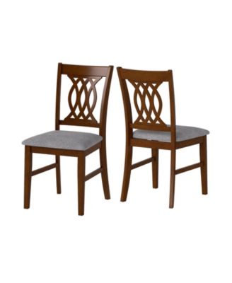 Dining Chairs Set of Two with Padded Seats for Home