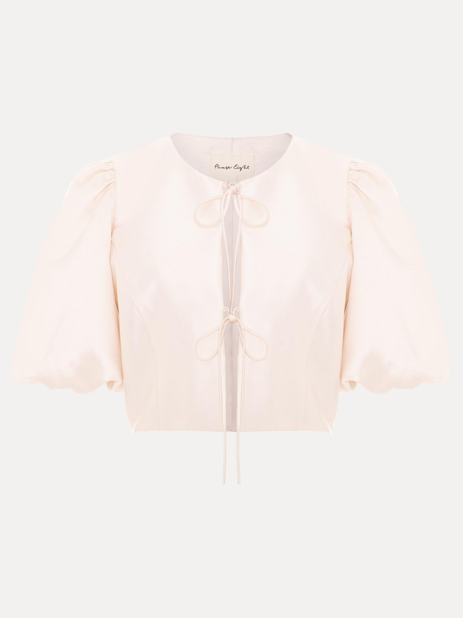 Women's Paulina Cropped Puff-Sleeve Jacket