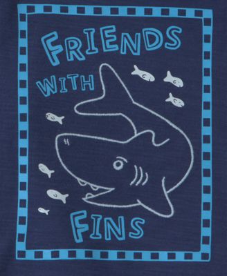 Baby Boys' Shark Tank Top and Shorts, 2-Piece Set