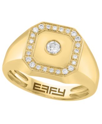 Diamond (1/4 ct. t.w.) Ring in 14k Yellow Gold