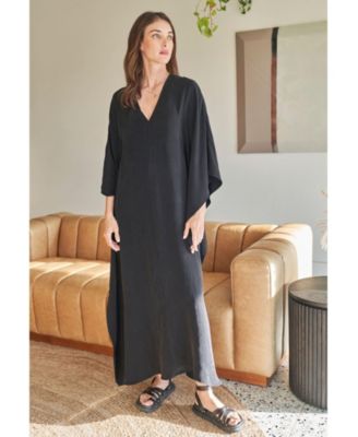 Women's Ocean+Main Belted Caftan