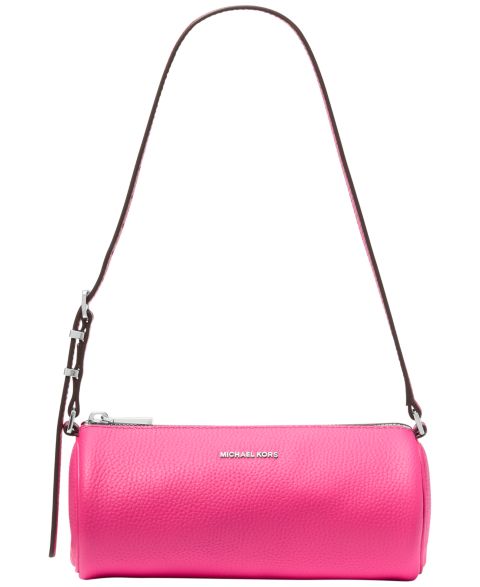 Женская сумка Michael Kors Izzy Small Barrel Pouchette, цвет: Rasberry